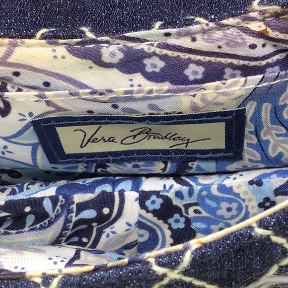 Vera Bradley Quilted Denim Mini Shoulder/Clutch Bag - Picture 8 of 13